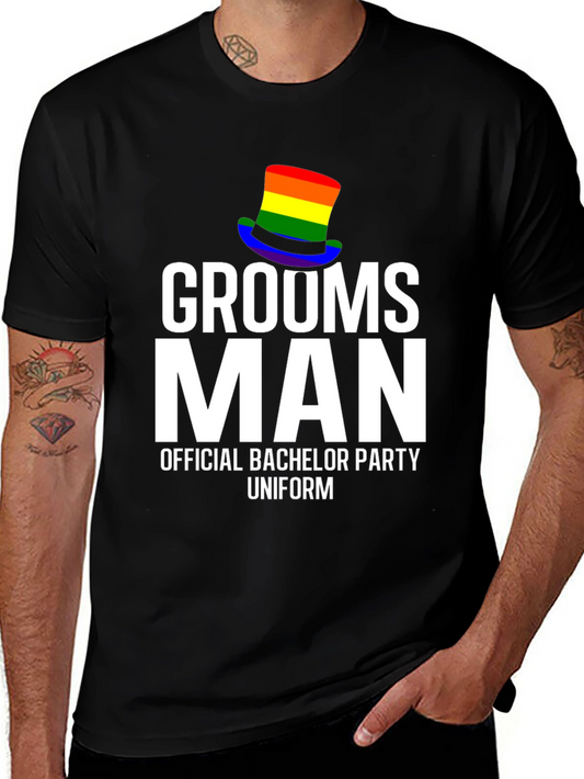 Groomsman Bachelor Party Uniform T-Shirt