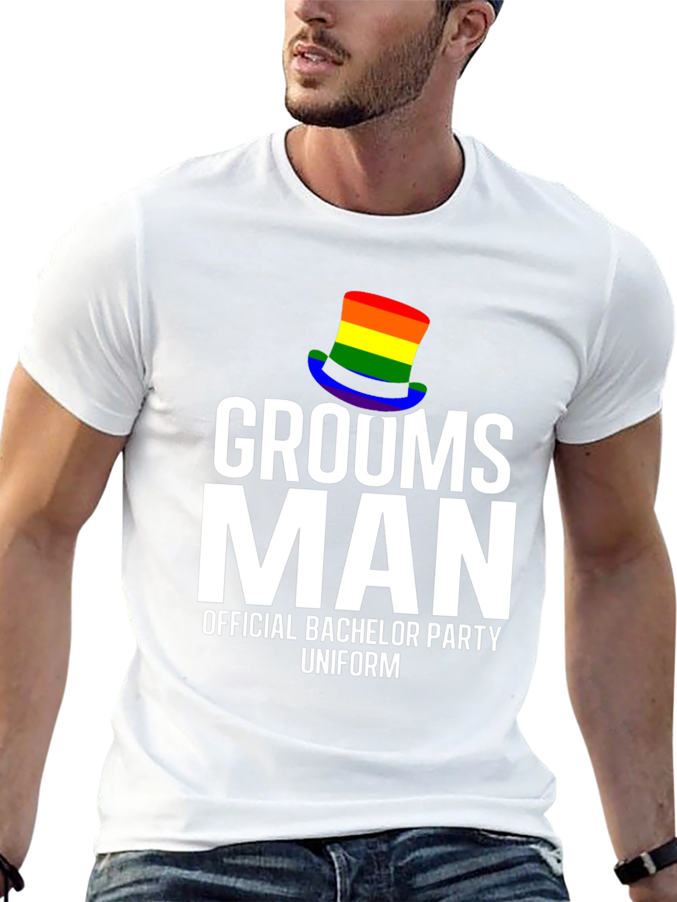 Groomsman Bachelor Party Uniform T-Shirt