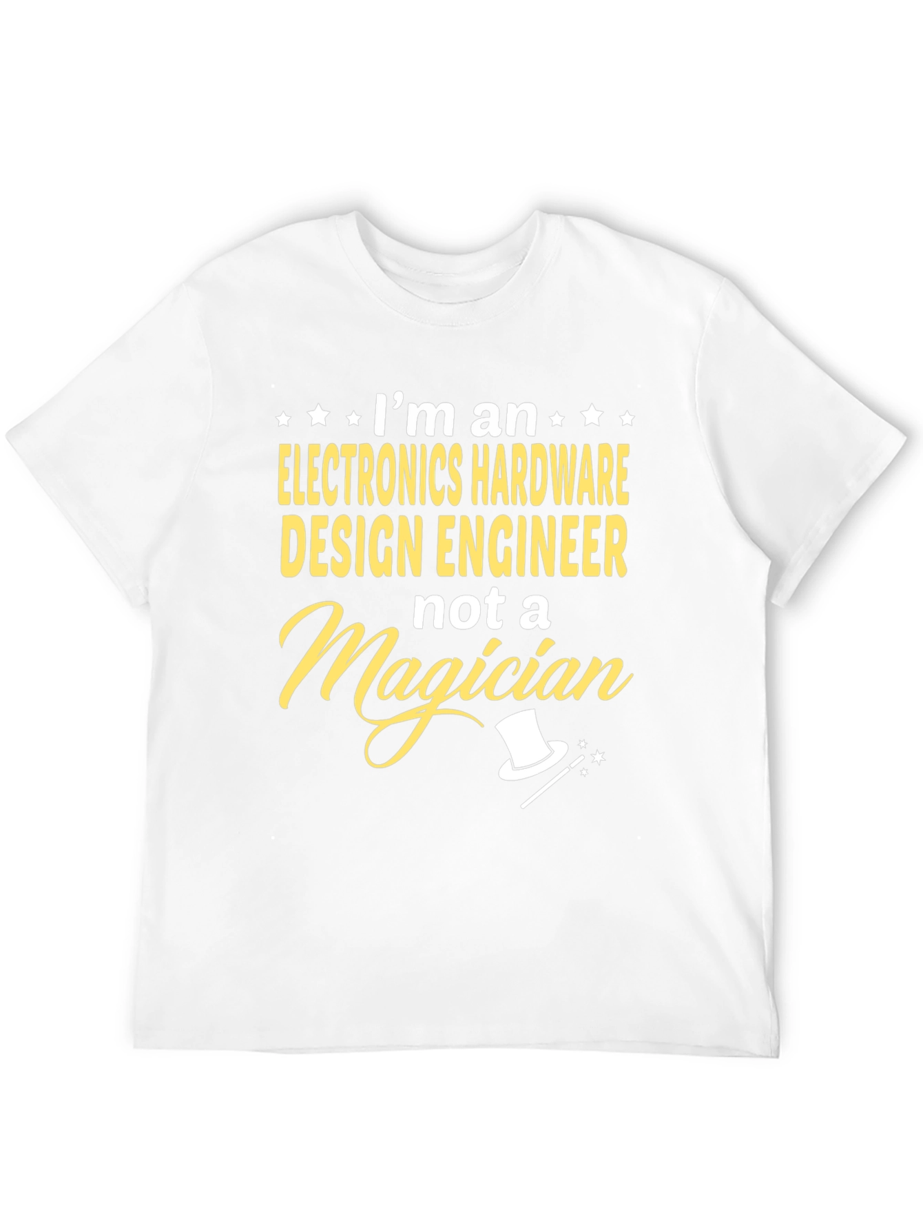 Electronics Hardware Engineer T-Shirt - Funny Magician Tee