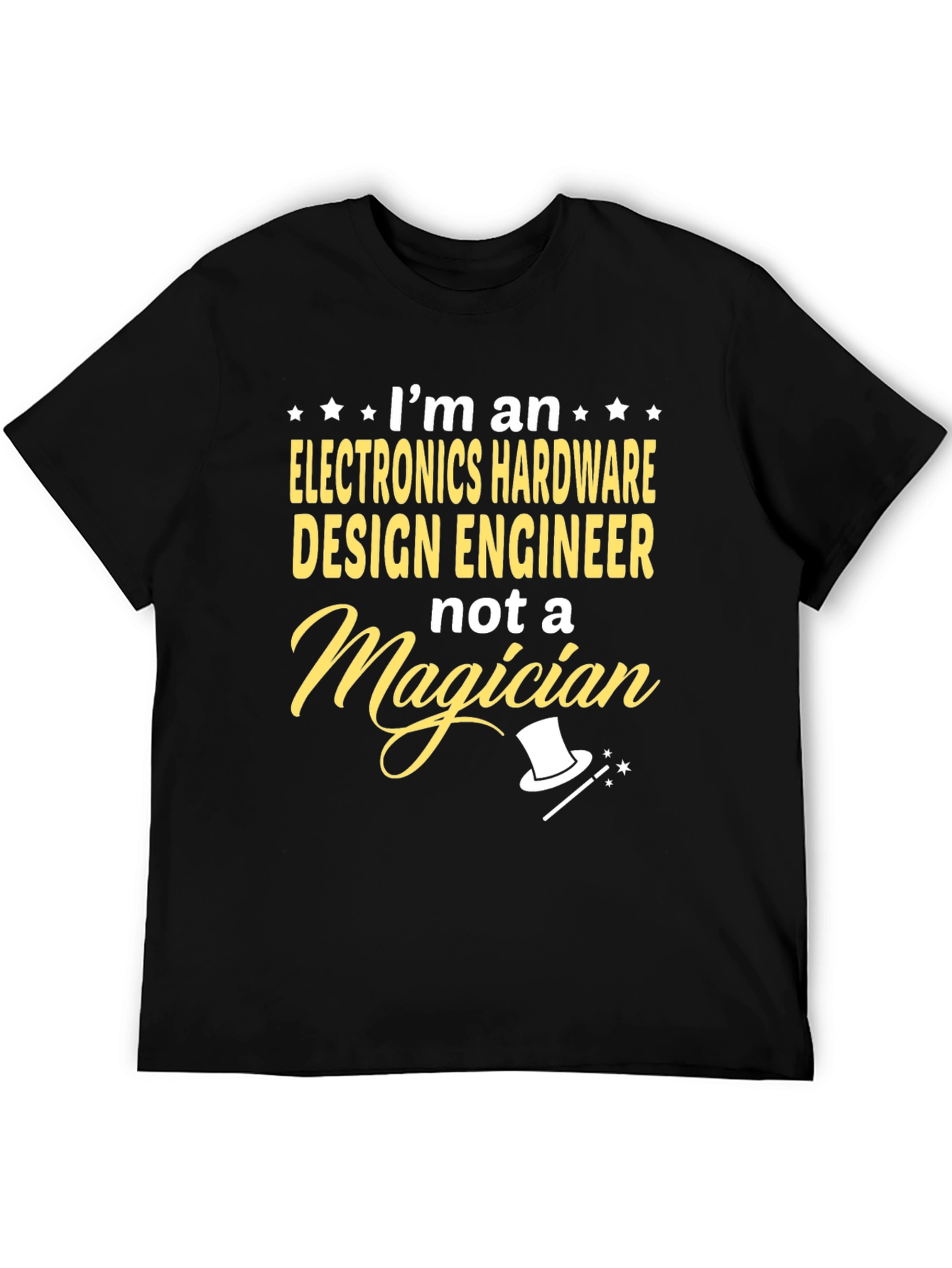 Electronics Hardware Engineer T-Shirt - Funny Magician Tee