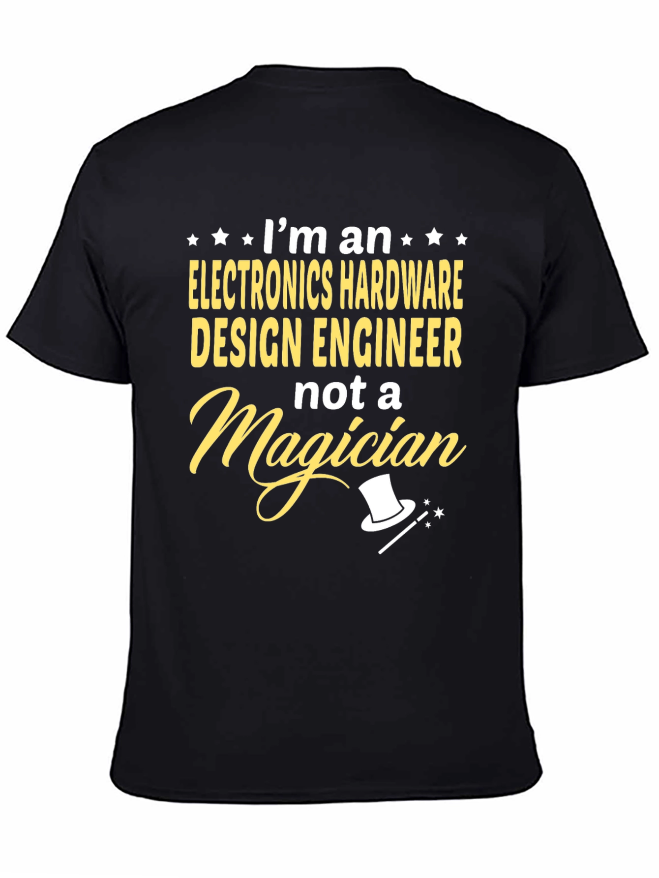 Electronics Hardware Engineer T-Shirt - Funny Magician Tee
