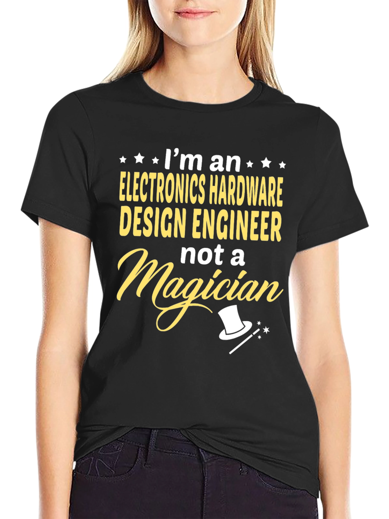 Electronics Hardware Engineer T-Shirt - Funny Magician Tee