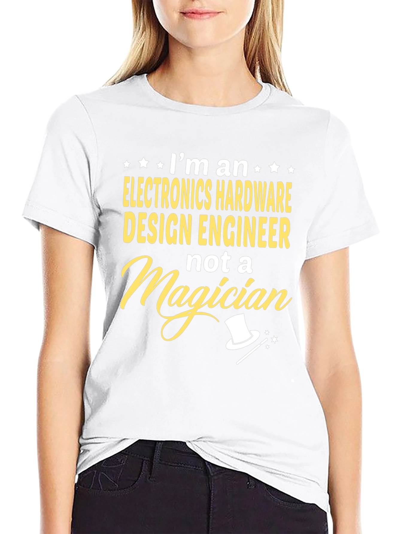 Electronics Hardware Engineer T-Shirt - Funny Magician Tee
