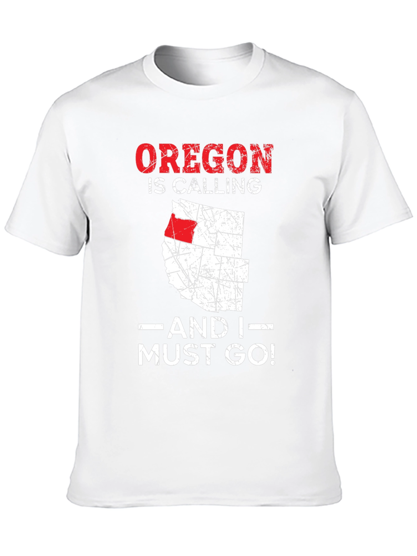 Oregon Calling T-Shirt State Pride Travel Tee