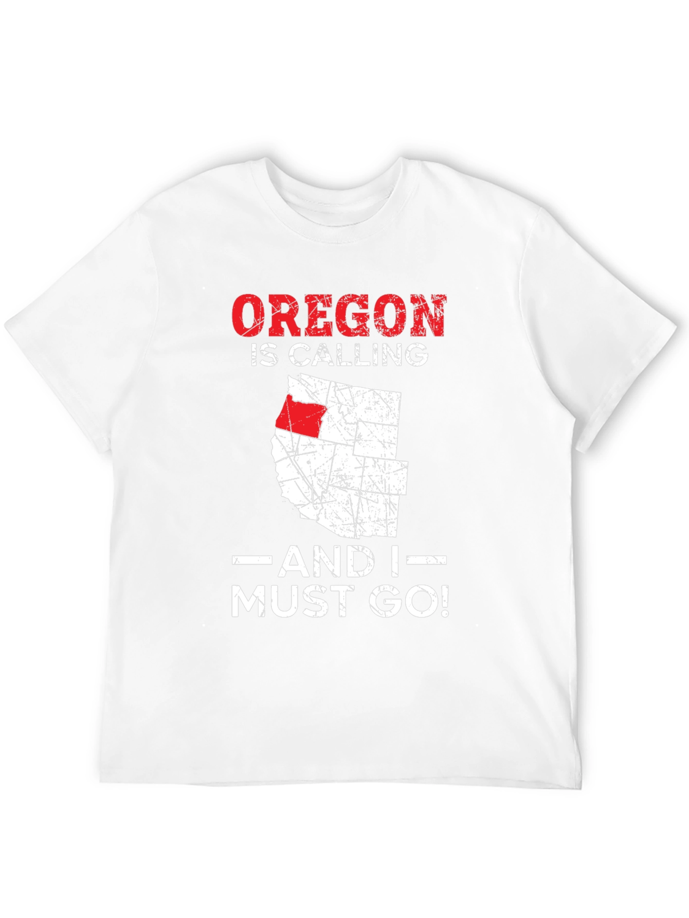 Oregon Calling T-Shirt State Pride Travel Tee