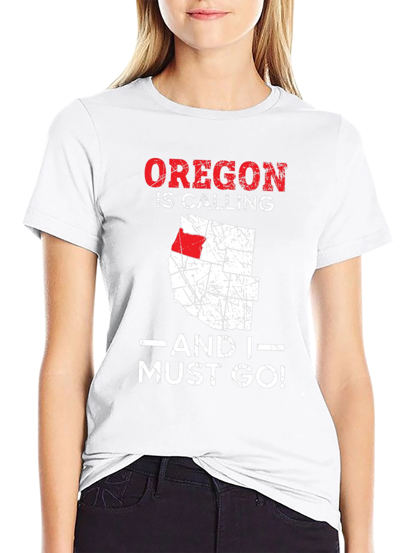 Oregon Calling T-Shirt State Pride Travel Tee