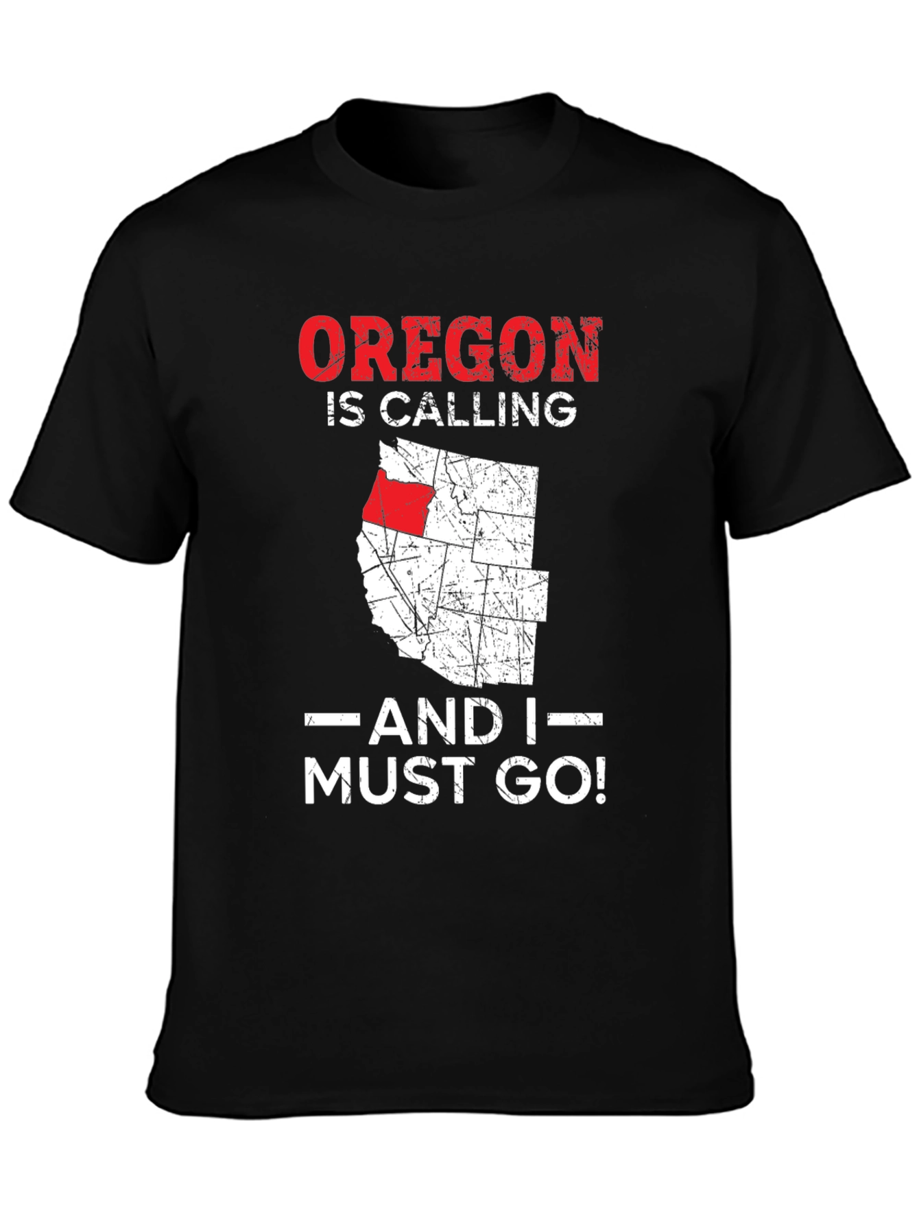 Oregon Calling T-Shirt State Pride Travel Tee