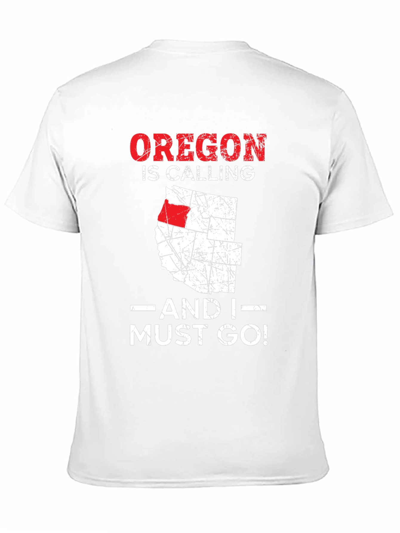 Oregon Calling T-Shirt State Pride Travel Tee