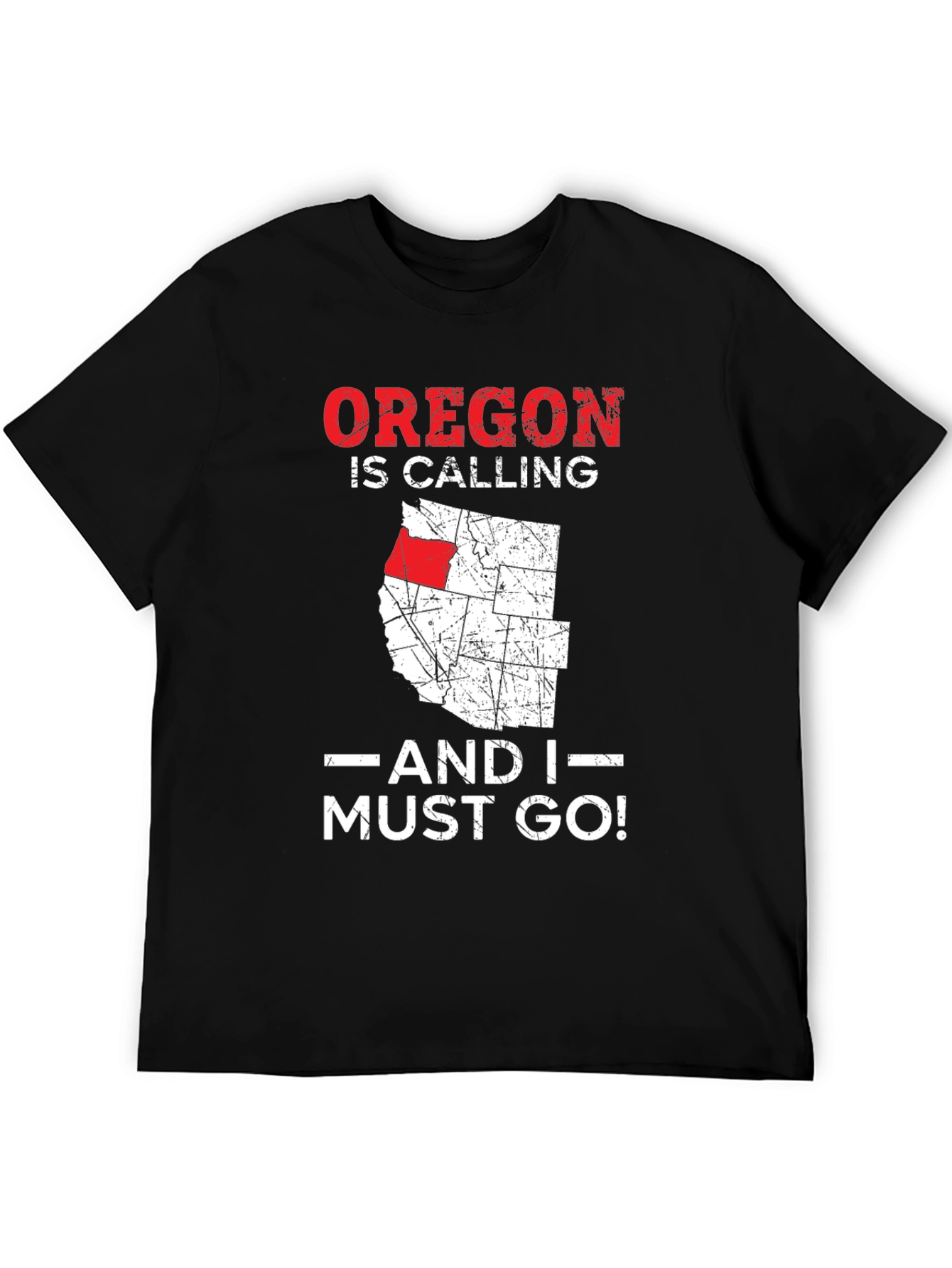 Oregon Calling T-Shirt State Pride Travel Tee