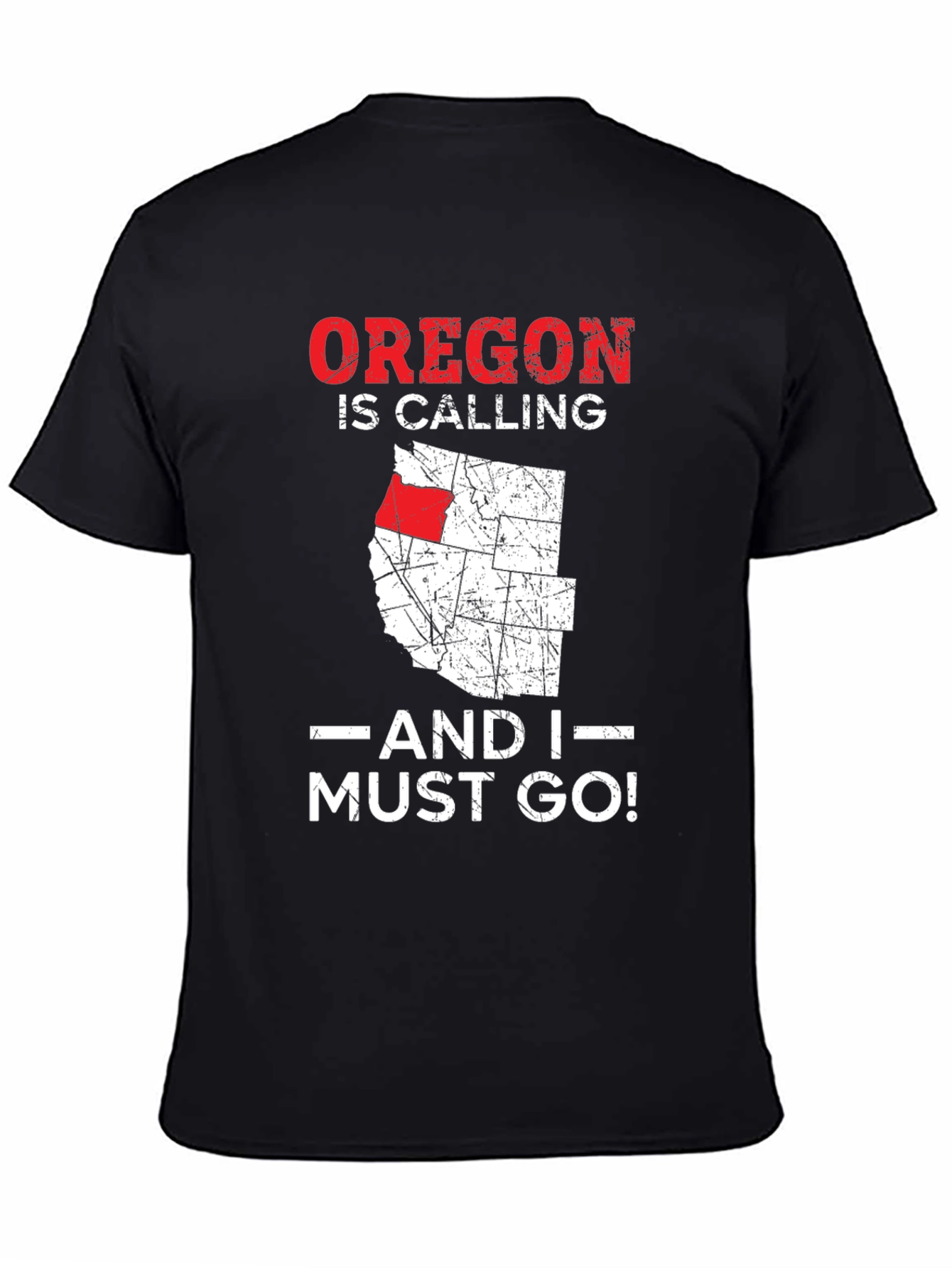 Oregon Calling T-Shirt State Pride Travel Tee