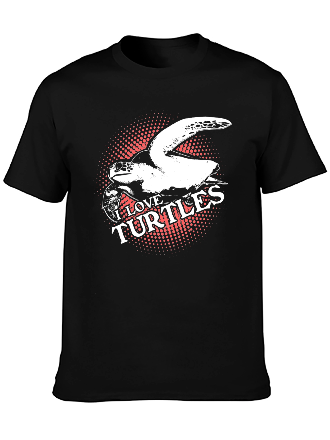 I Love Turtles Graphic Tee