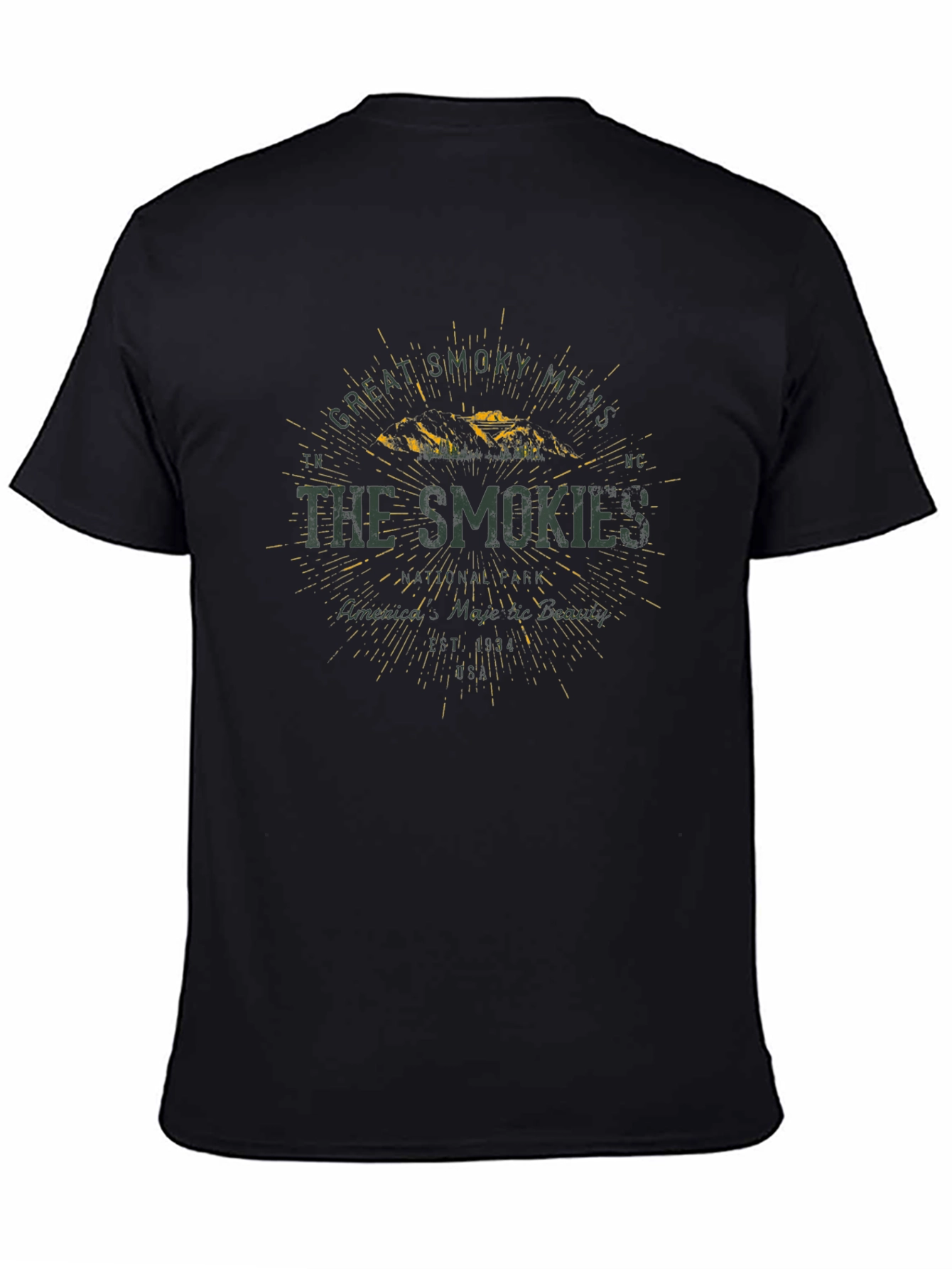 Great Smokies Graphic Tee - Black