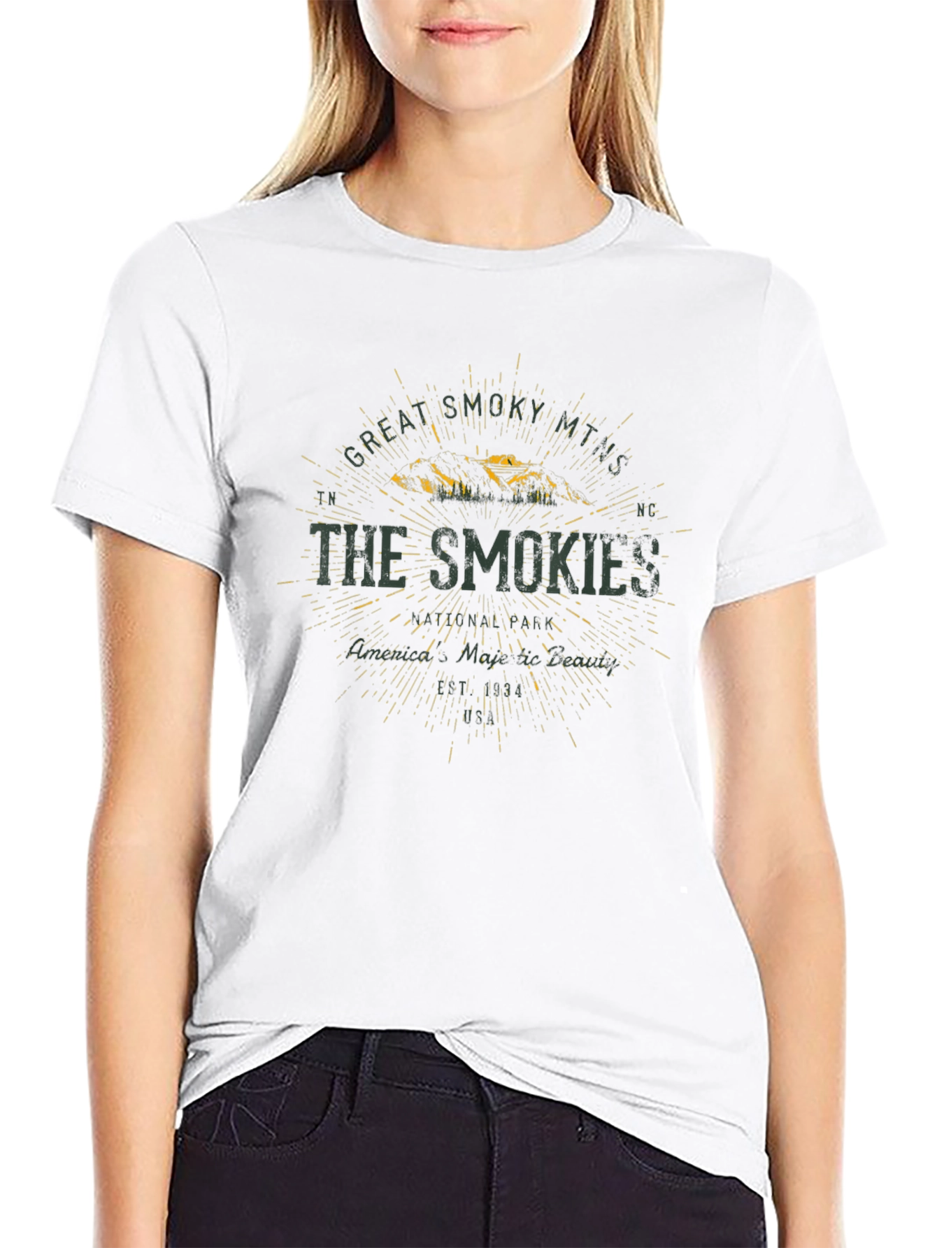 Great Smokies Graphic Tee - Black