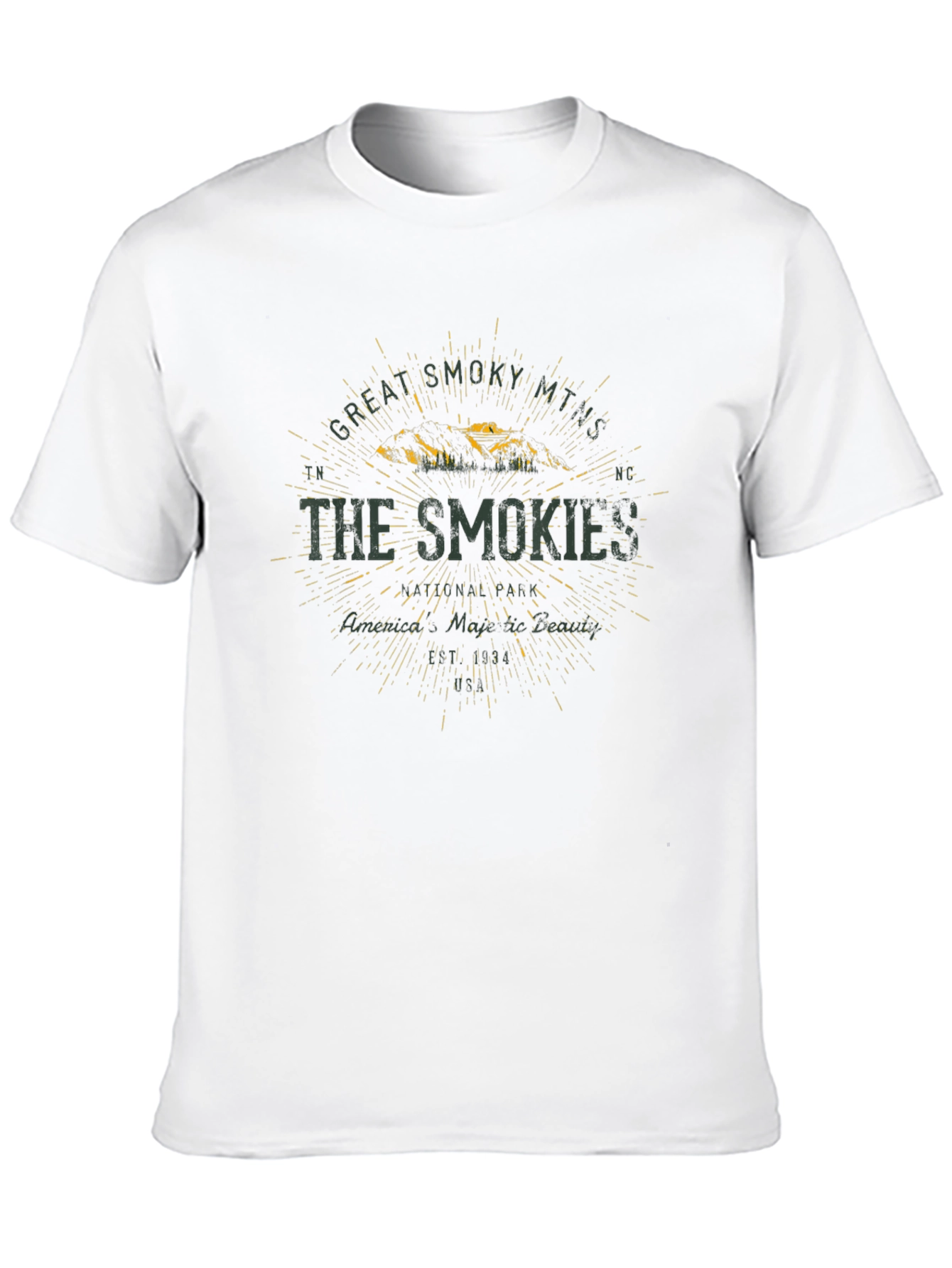 Great Smokies Graphic Tee - Black