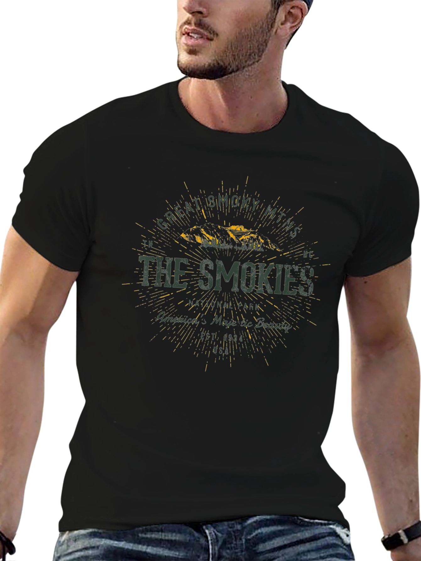 Great Smokies Graphic Tee - Black