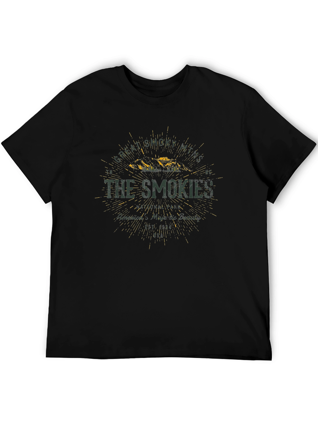 Great Smokies Graphic Tee - Black