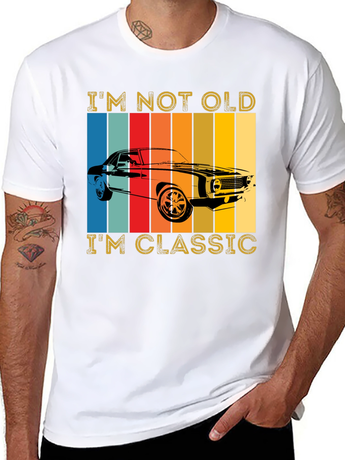 Im Not Old Im Classic Car T-Shirt