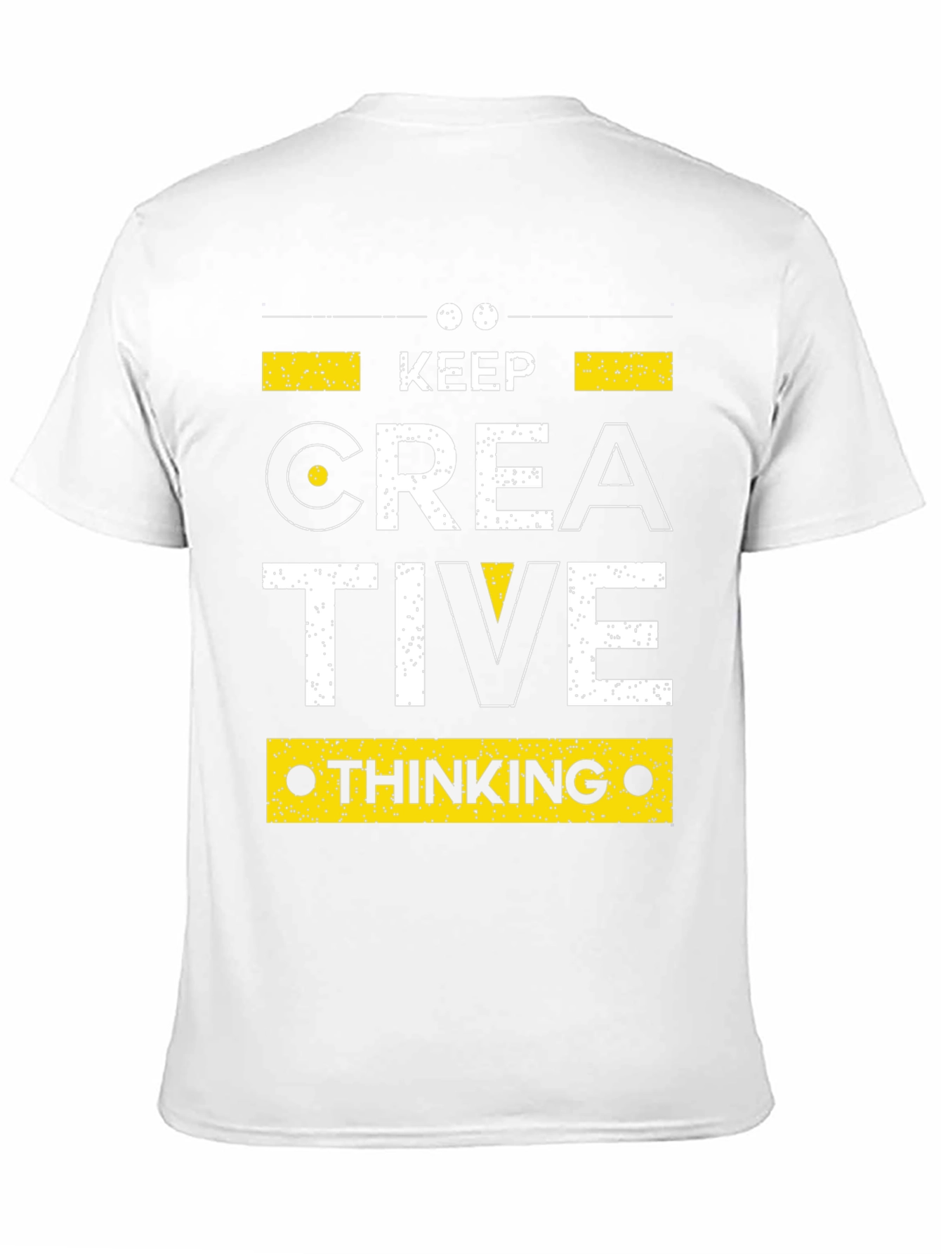 Keep Creative Thinking Black Graphic Tee