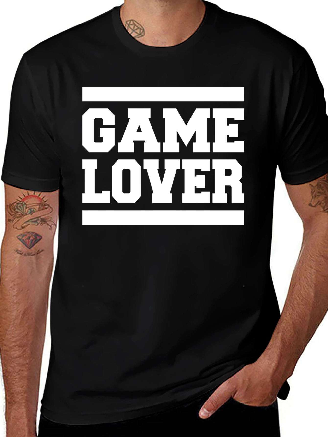 Game Lover Graphic Tee - Gamer Style T-Shirt