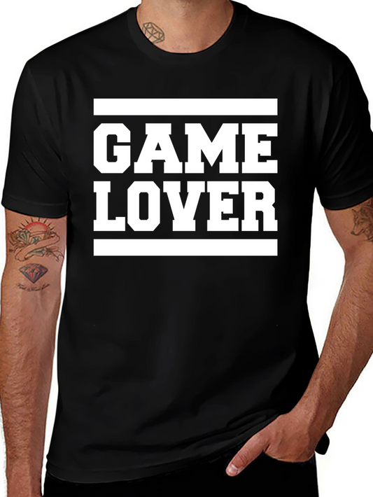 Game Lover Graphic Tee - Gamer Style T-Shirt