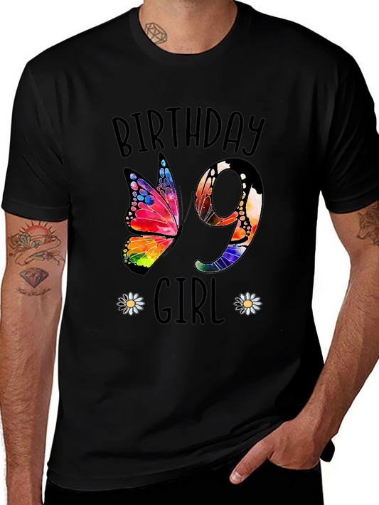 Birthday Girl 9 T-Shirt