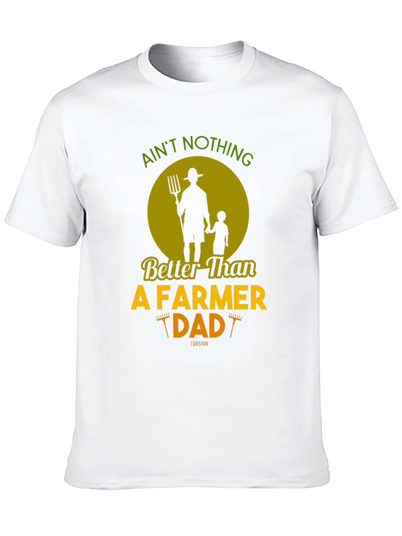 Farmer Dad Graphic Tee - Fathers Day Gift