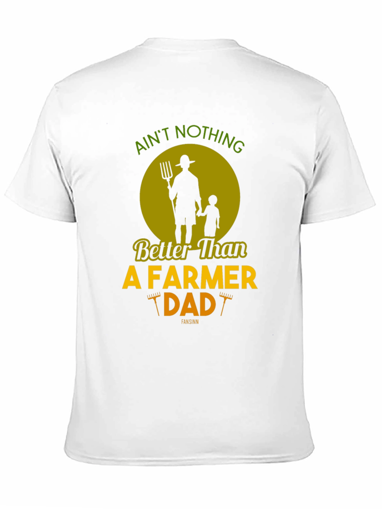 Farmer Dad Graphic Tee - Fathers Day Gift