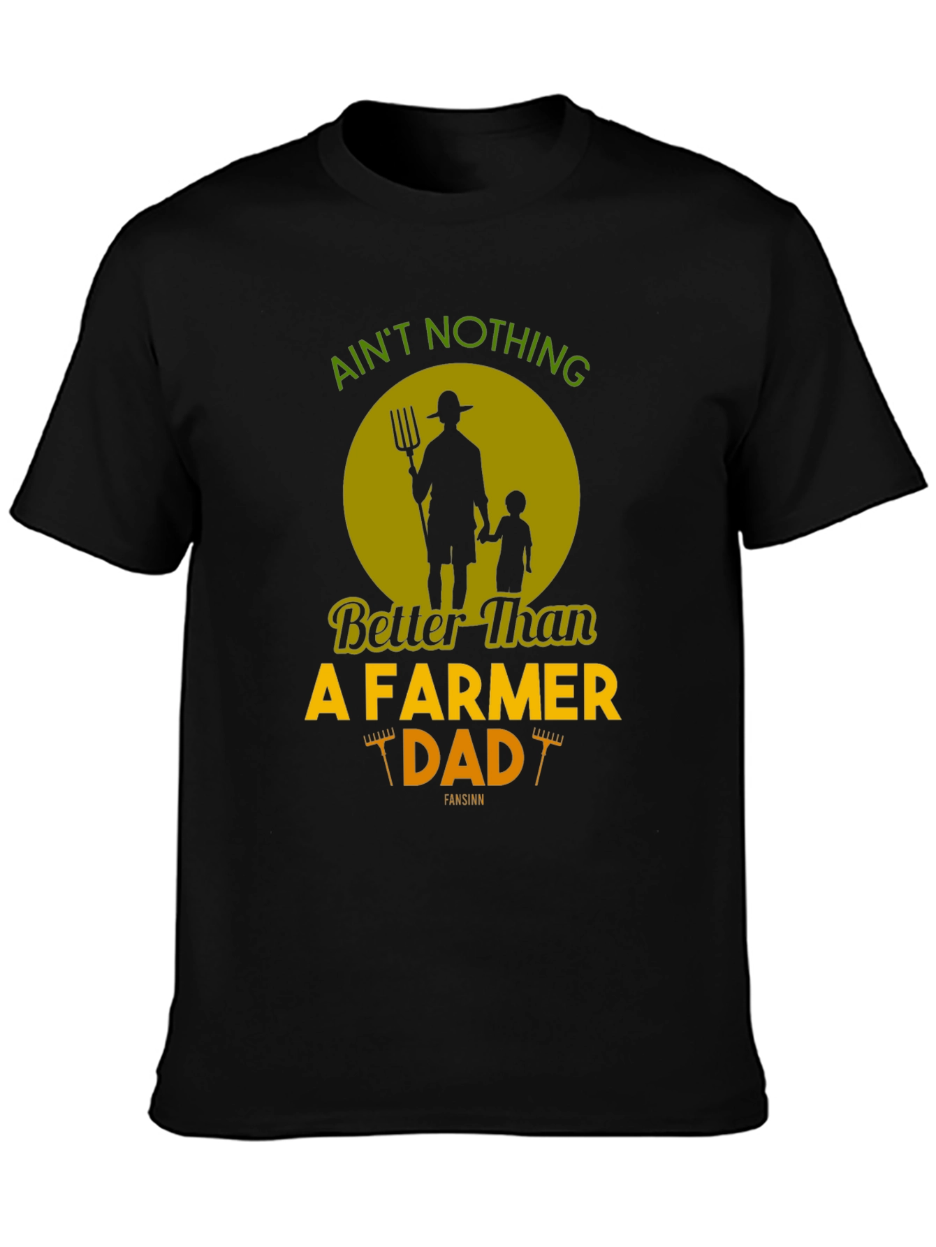 Farmer Dad Graphic Tee - Fathers Day Gift