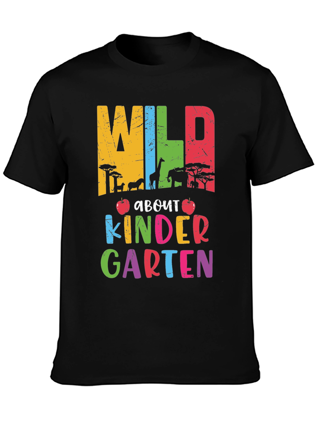 Wild About Kindergarten Teacher T-Shirt