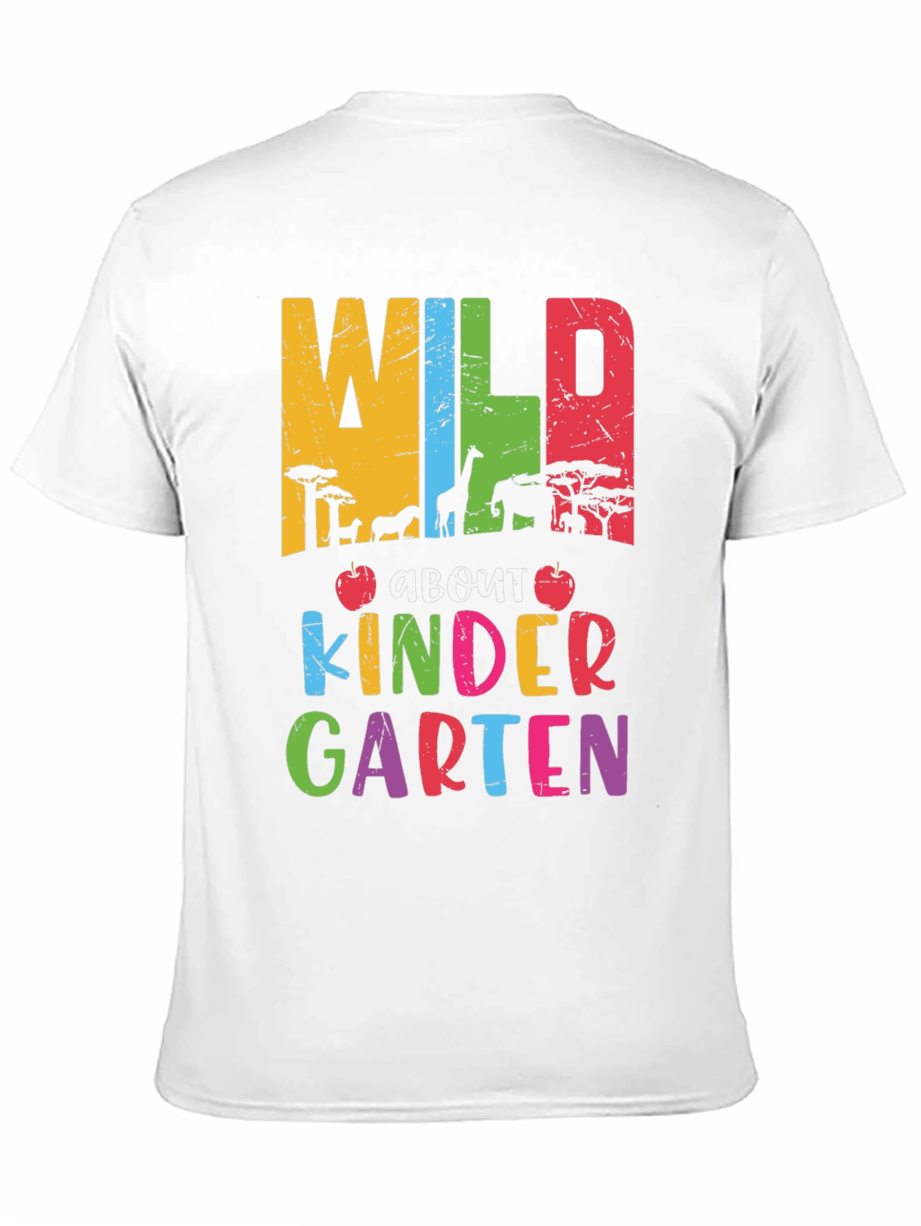 Wild About Kindergarten Teacher T-Shirt