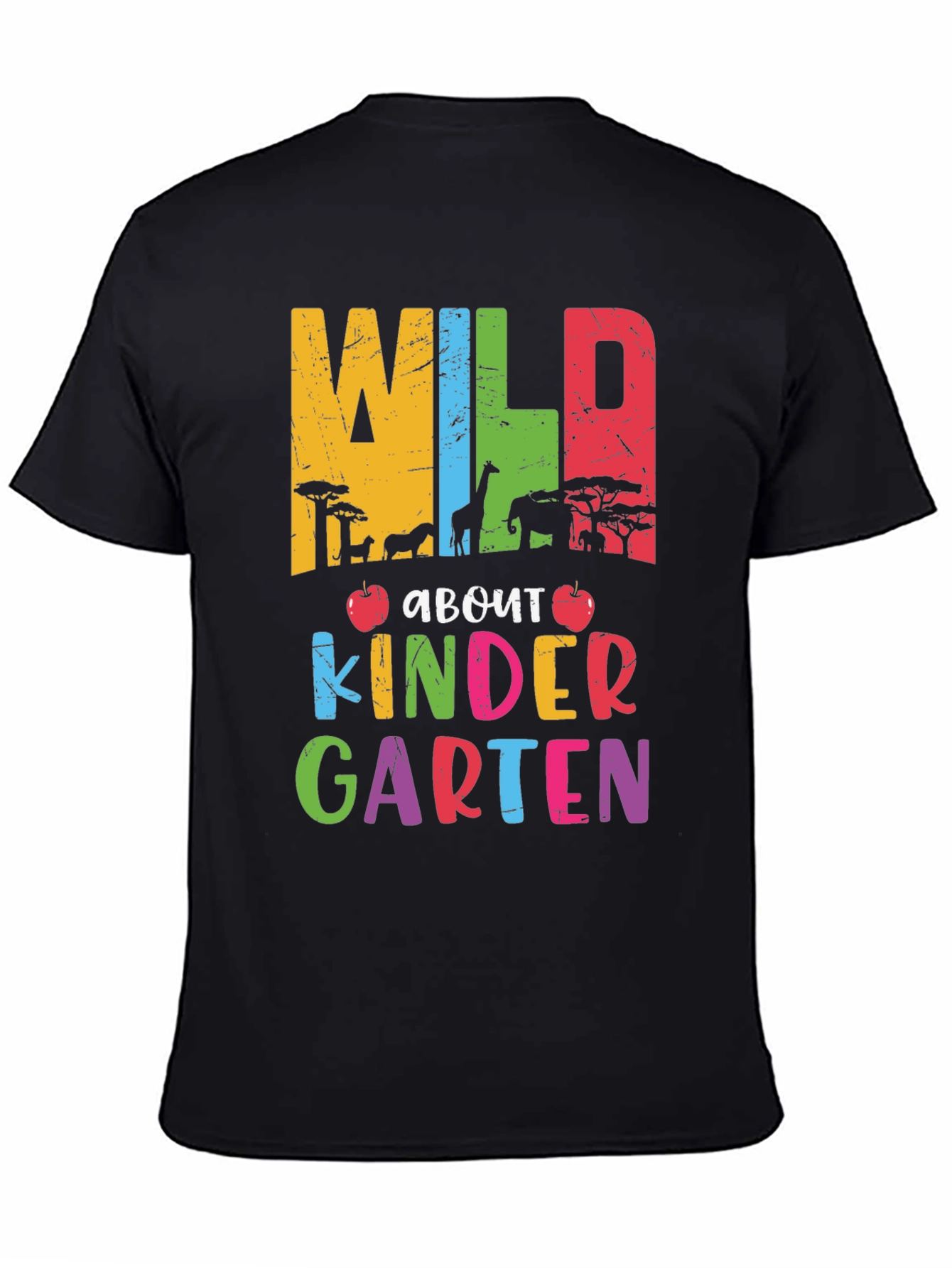 Wild About Kindergarten Teacher T-Shirt
