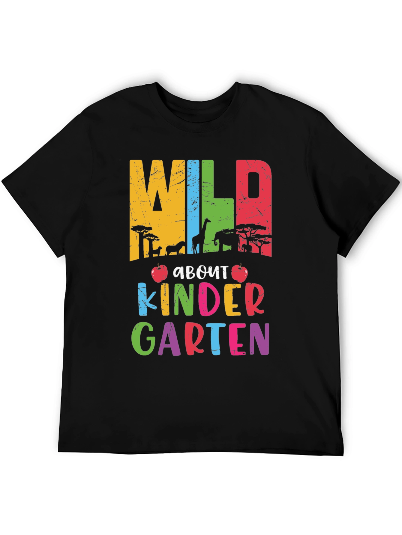 Wild About Kindergarten Teacher T-Shirt