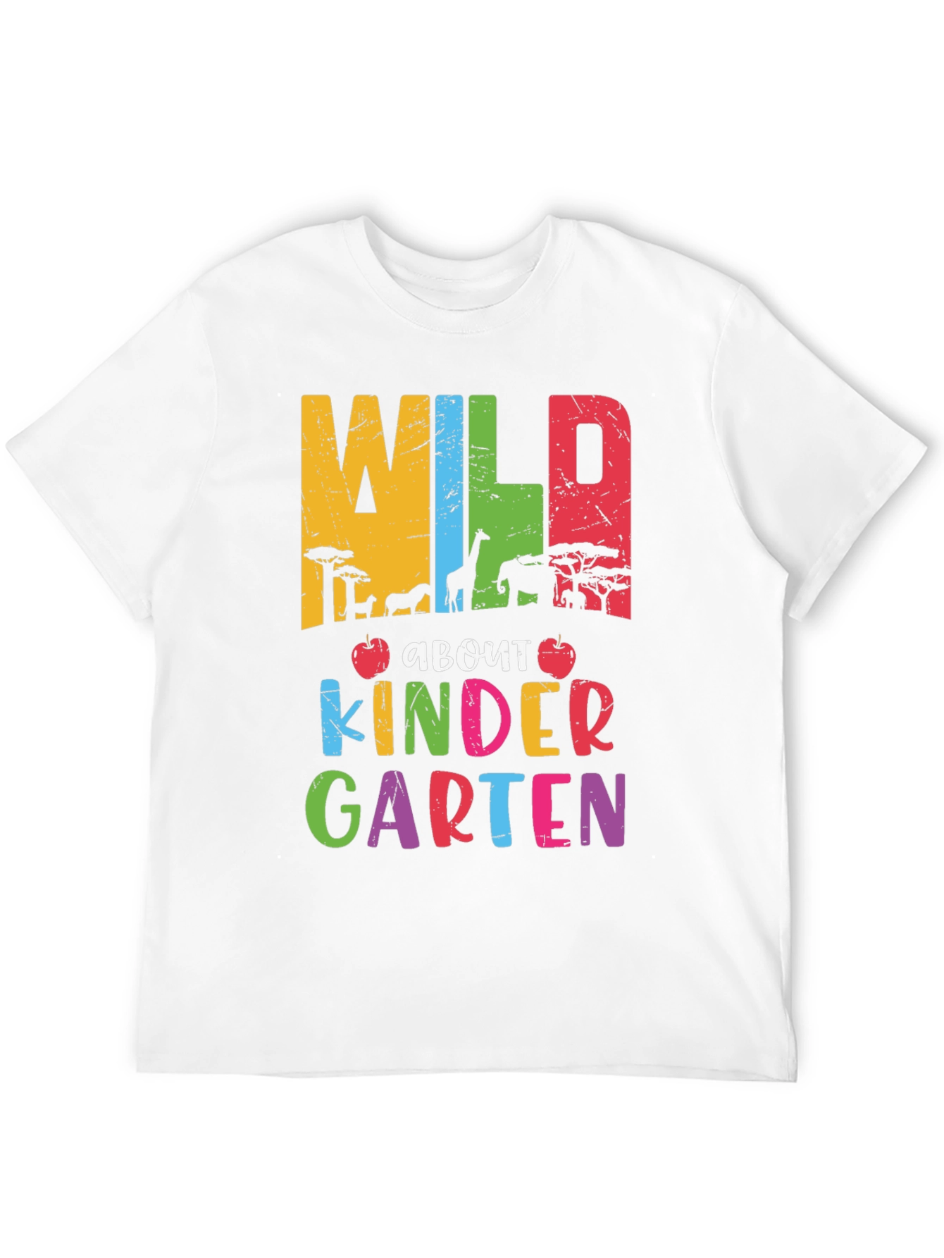 Wild About Kindergarten Teacher T-Shirt
