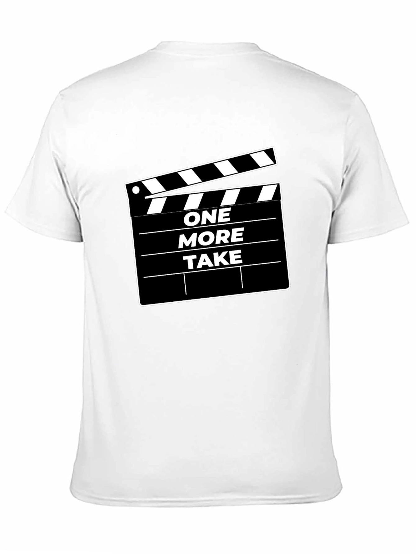 One More Take Black Graphic Tee