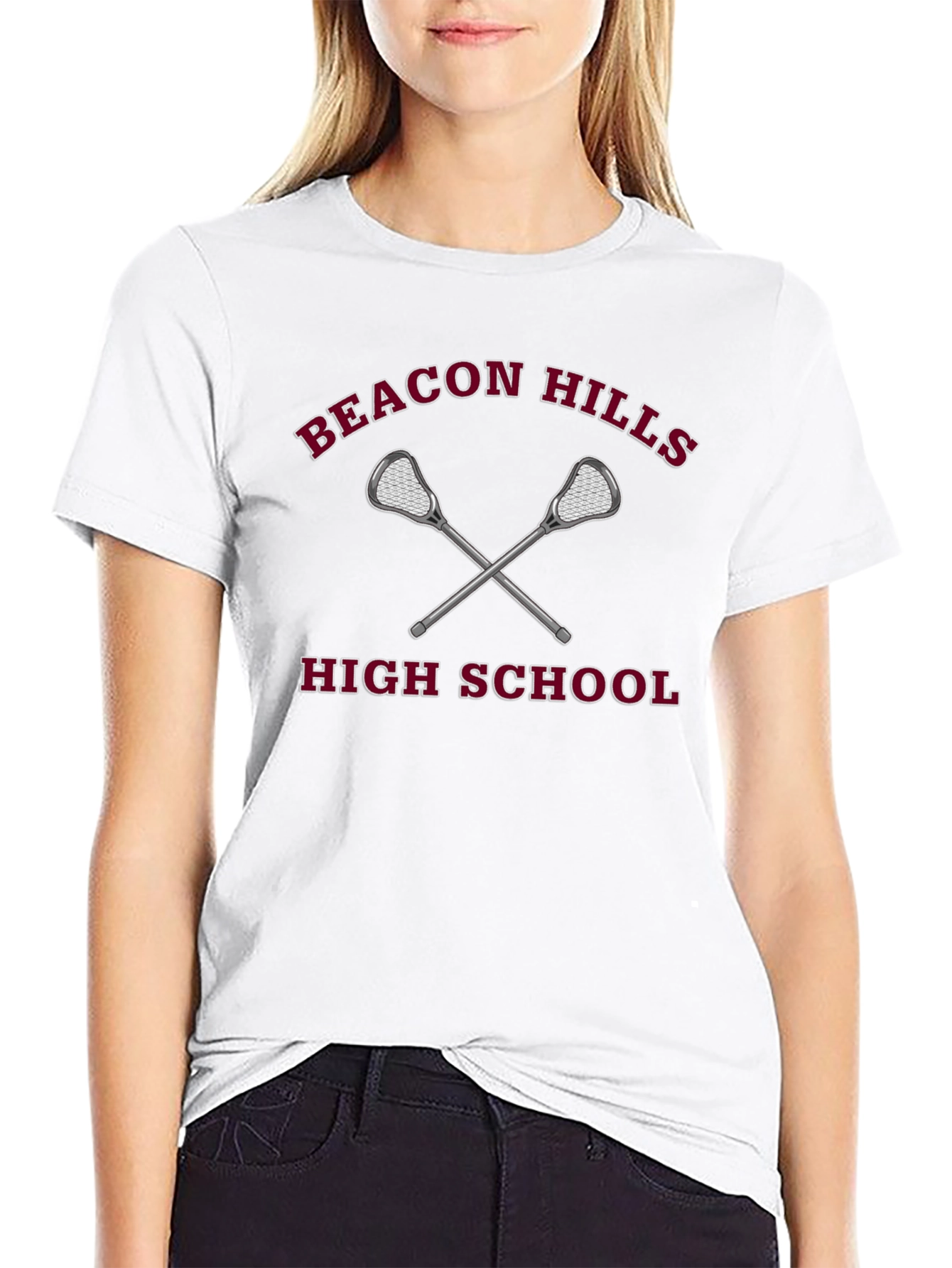 Beacon Hills High School Lacrosse Graphic T-Shirt