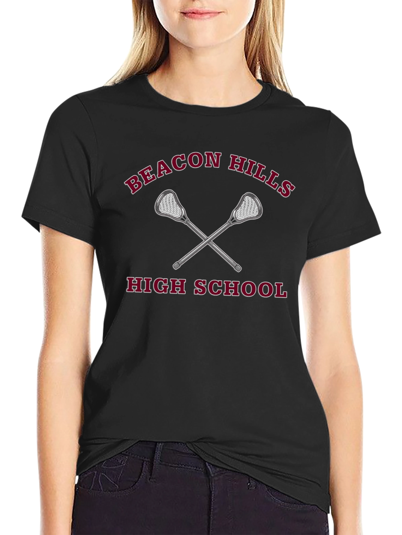Beacon Hills High School Lacrosse Graphic T-Shirt