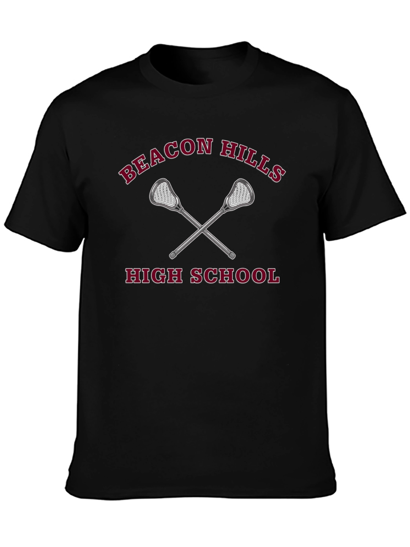Beacon Hills High School Lacrosse Graphic T-Shirt