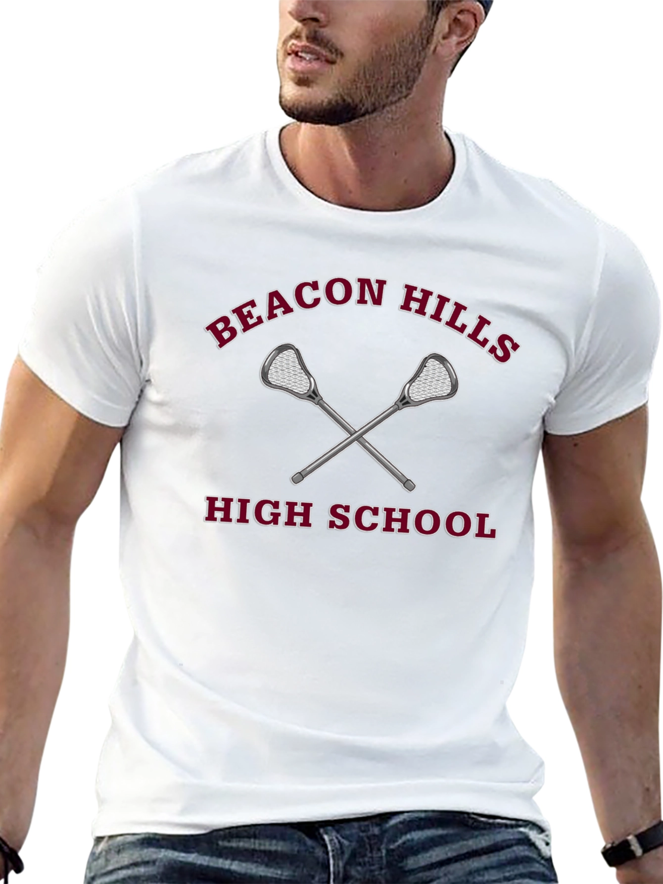 Beacon Hills High School Lacrosse Graphic T-Shirt
