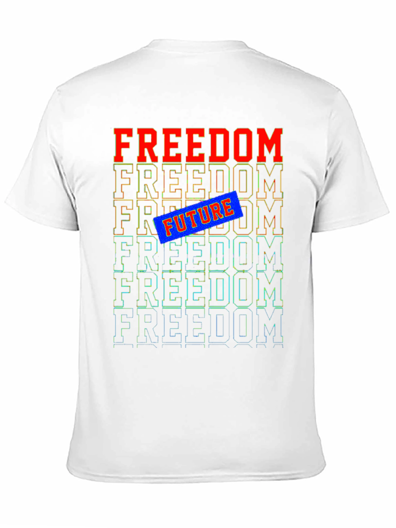 Freedom Future Graphic Tee - Stylish Comfort