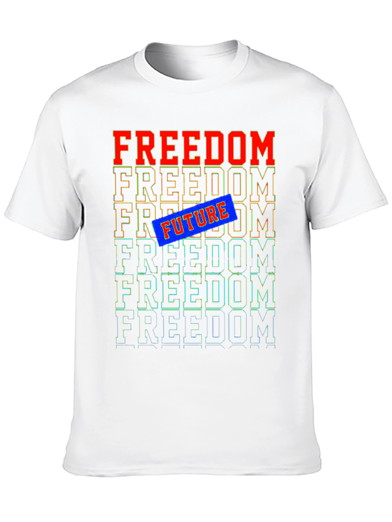 Freedom Future Graphic Tee - Stylish Comfort