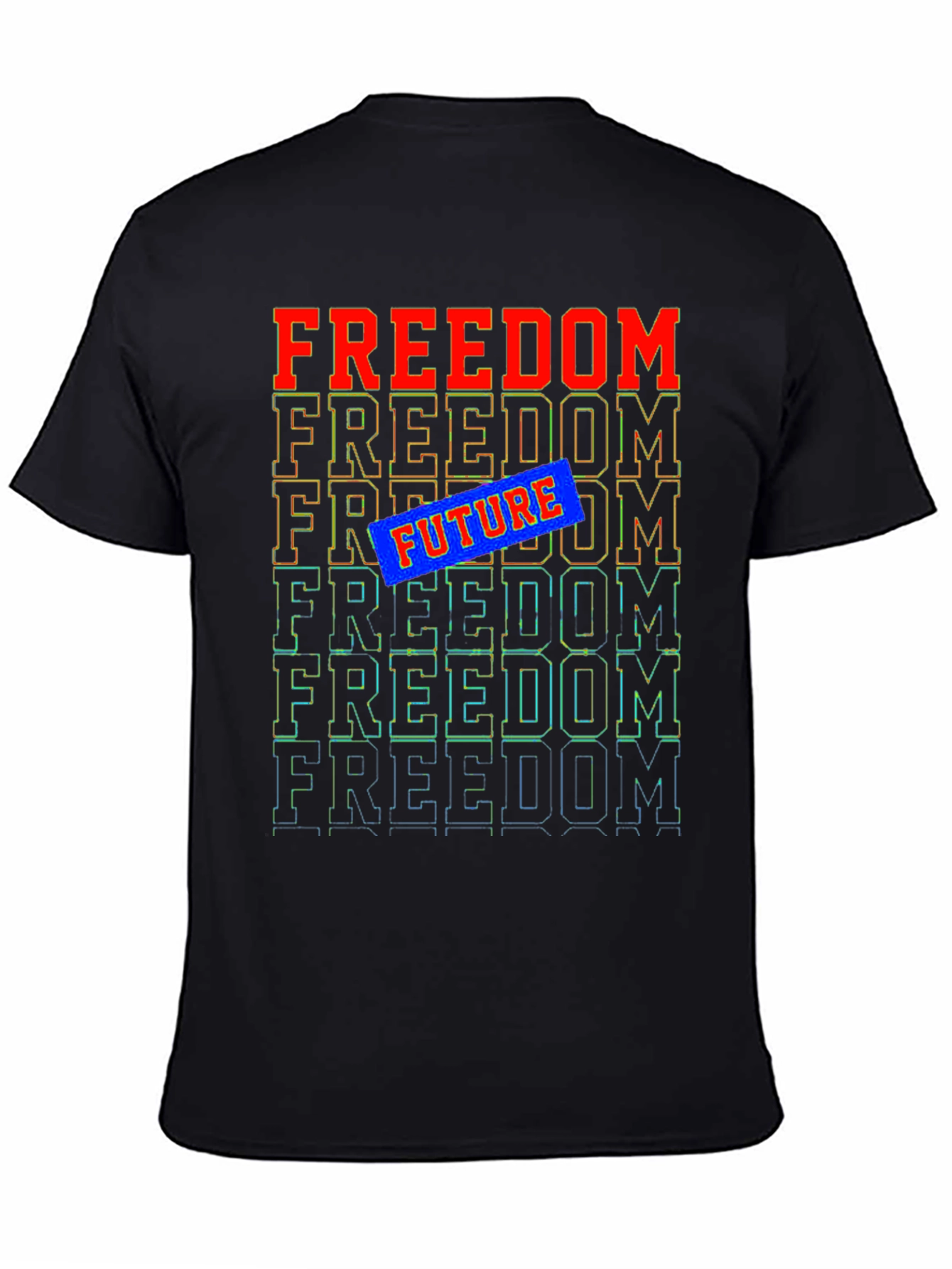 Freedom Future Graphic Tee - Stylish Comfort