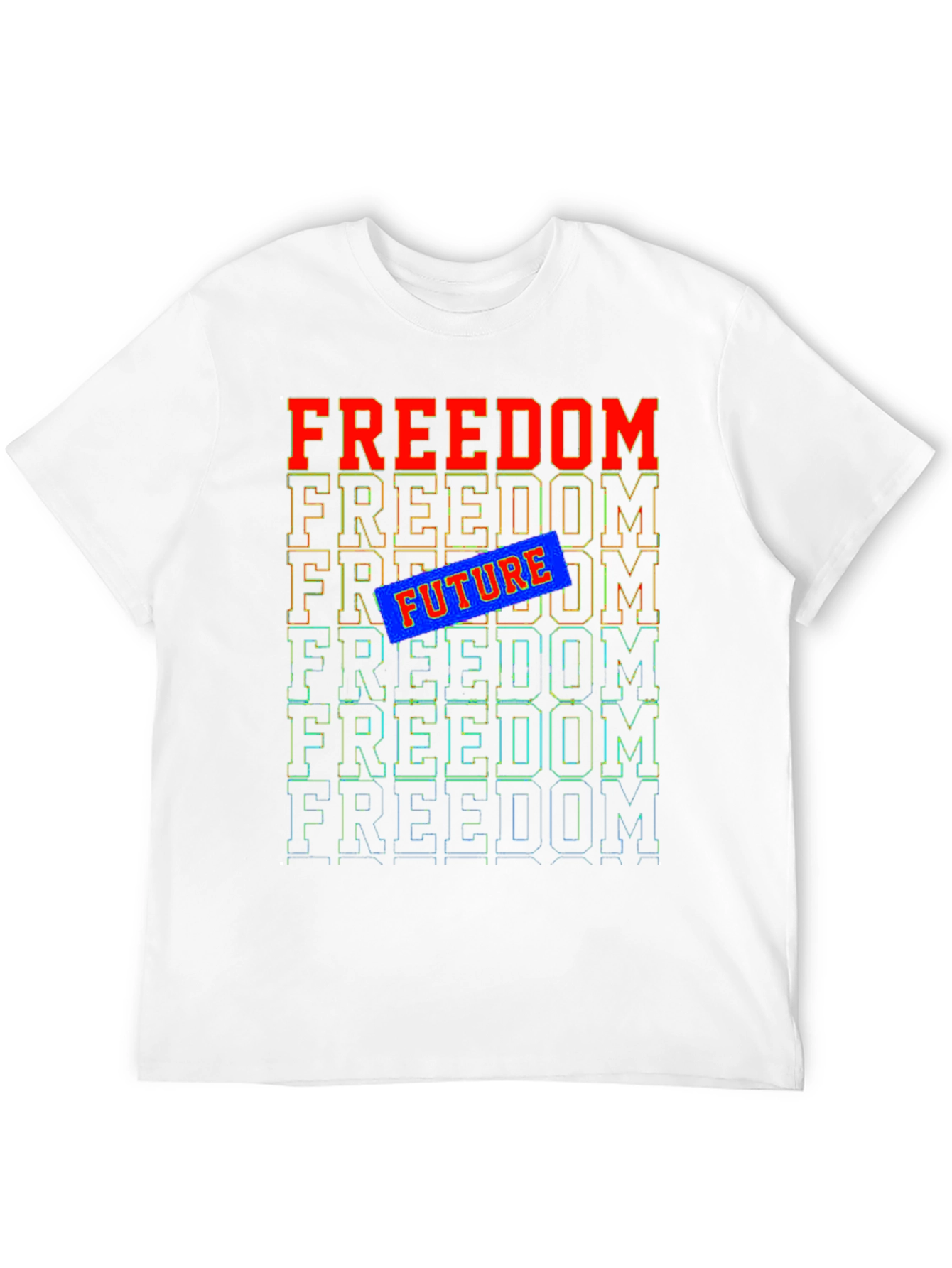 Freedom Future Graphic Tee - Stylish Comfort