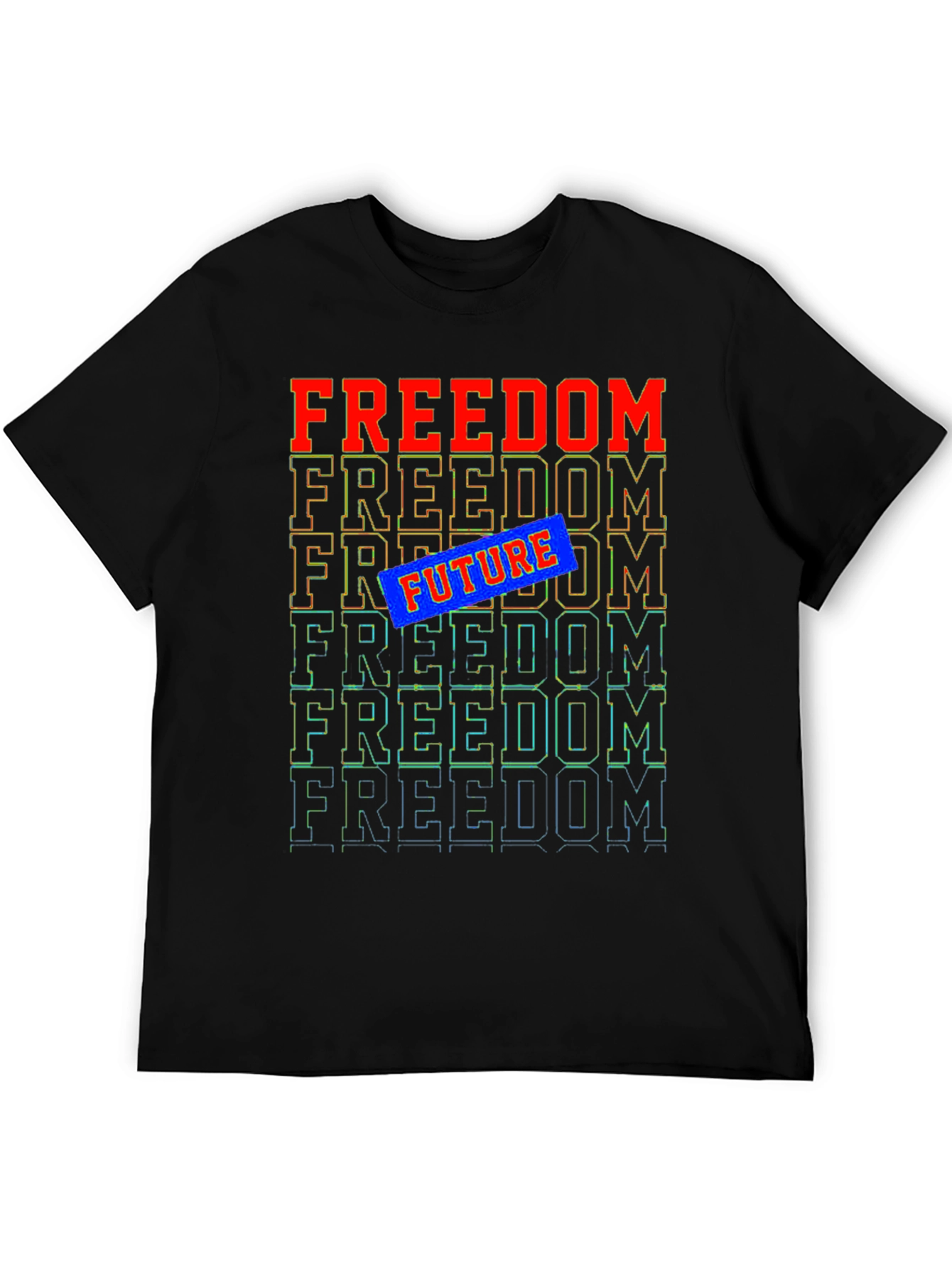 Freedom Future Graphic Tee - Stylish Comfort