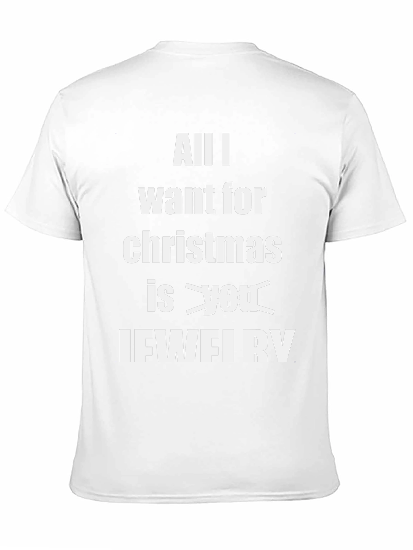 Funny Christmas T-Shirt: All I Want Is IFWFIRY