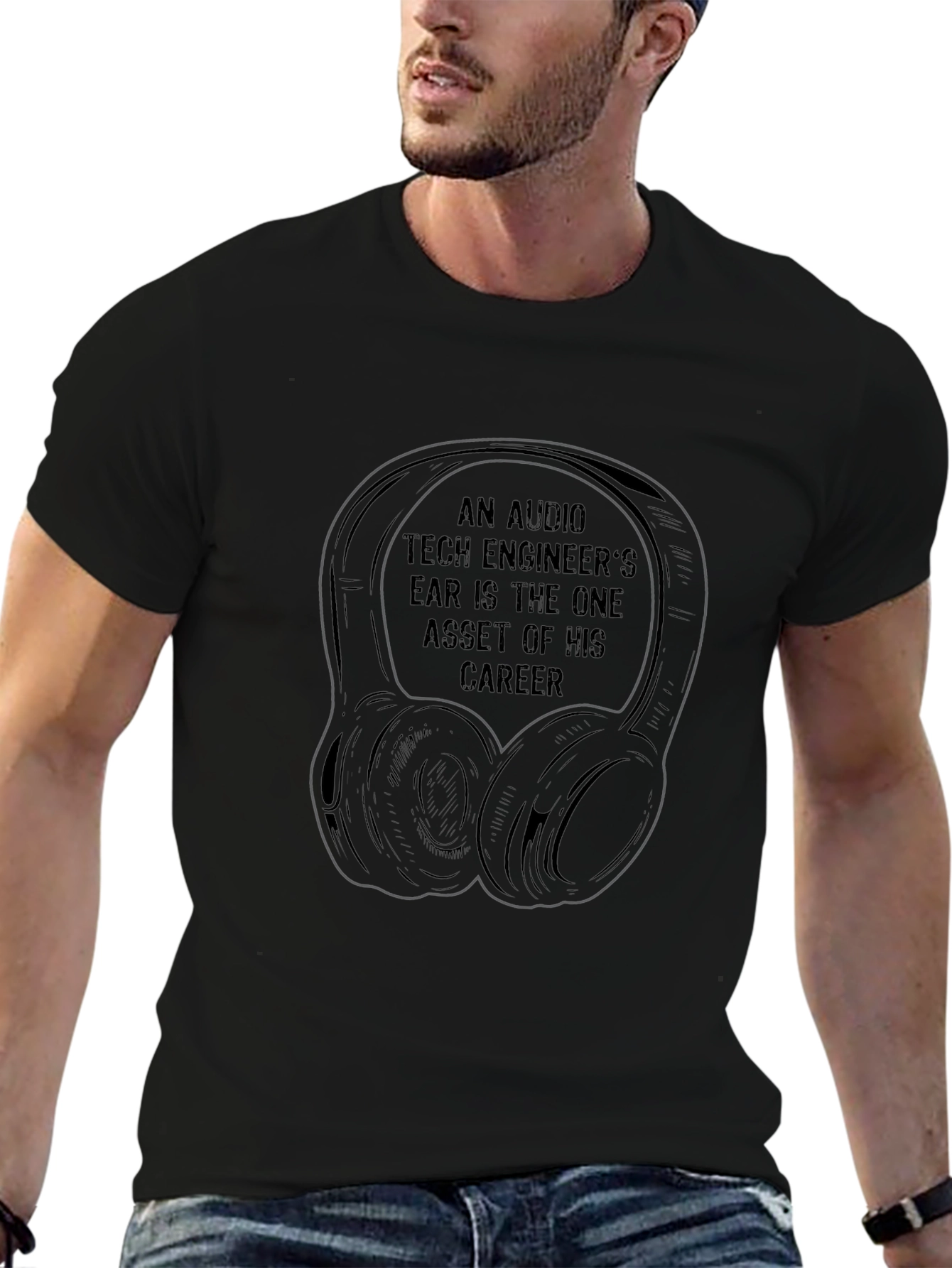 Audio Tech Engineer T-Shirt - Ear Asset Career