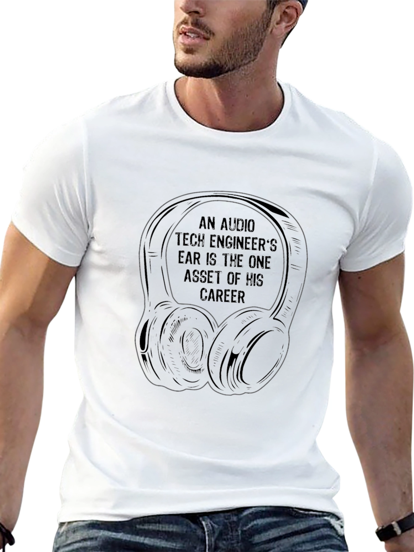 Audio Tech Engineer T-Shirt - Ear Asset Career
