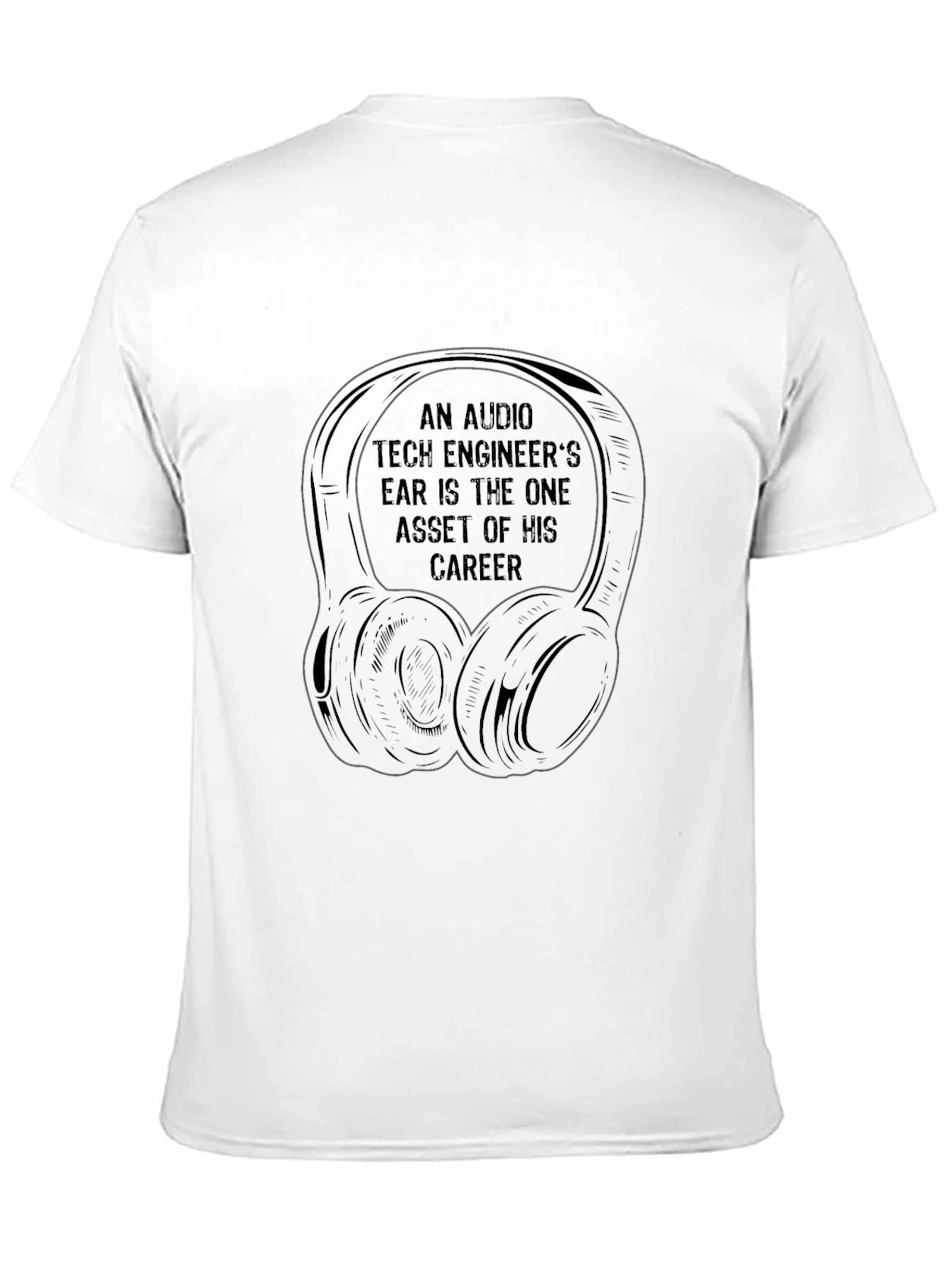 Audio Tech Engineer T-Shirt - Ear Asset Career