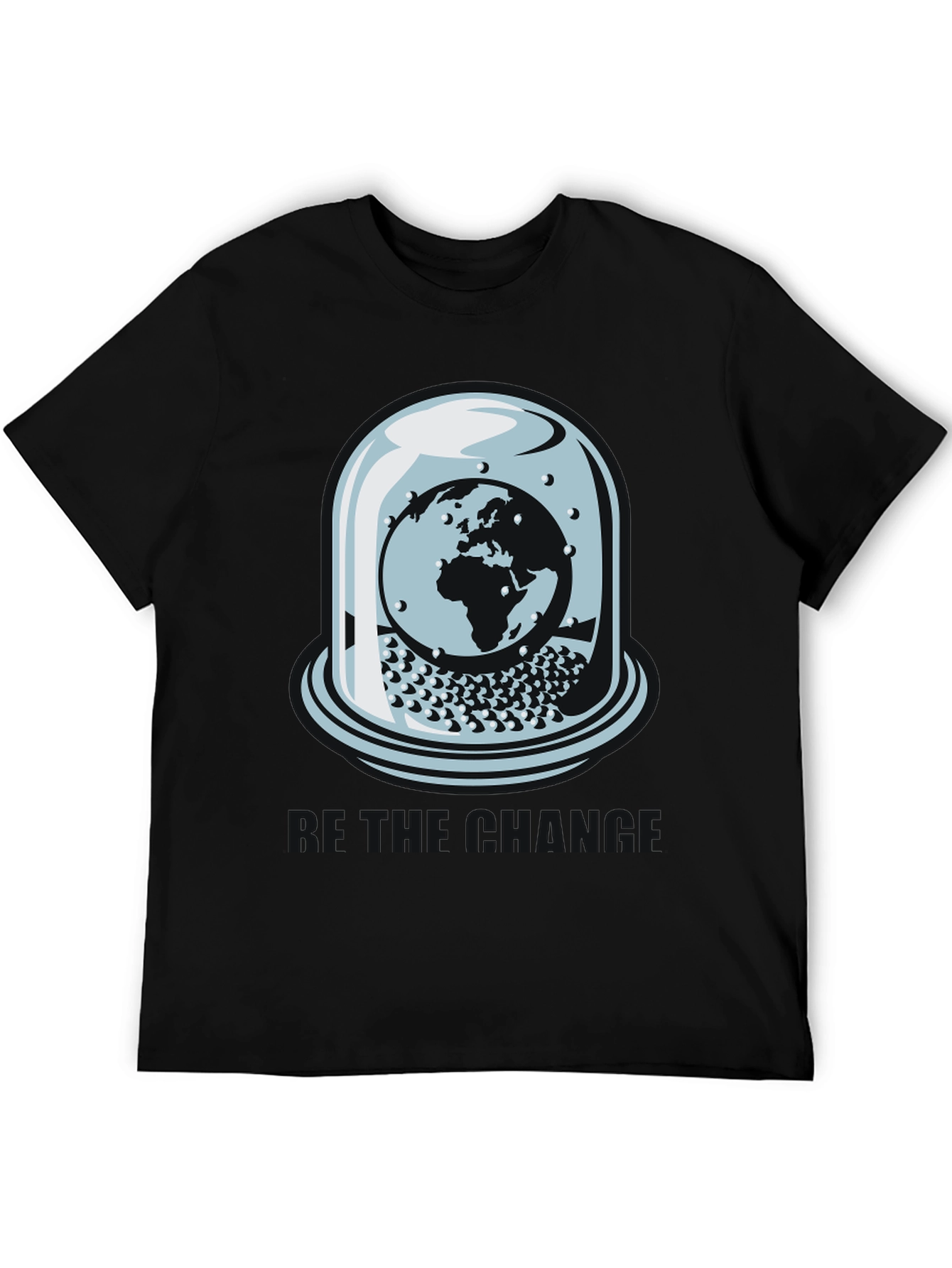 World Under Glass Black T-Shirt