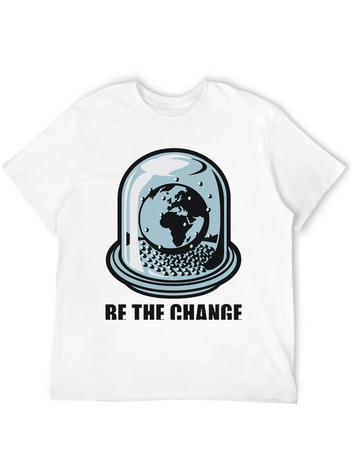 World Under Glass Black T-Shirt