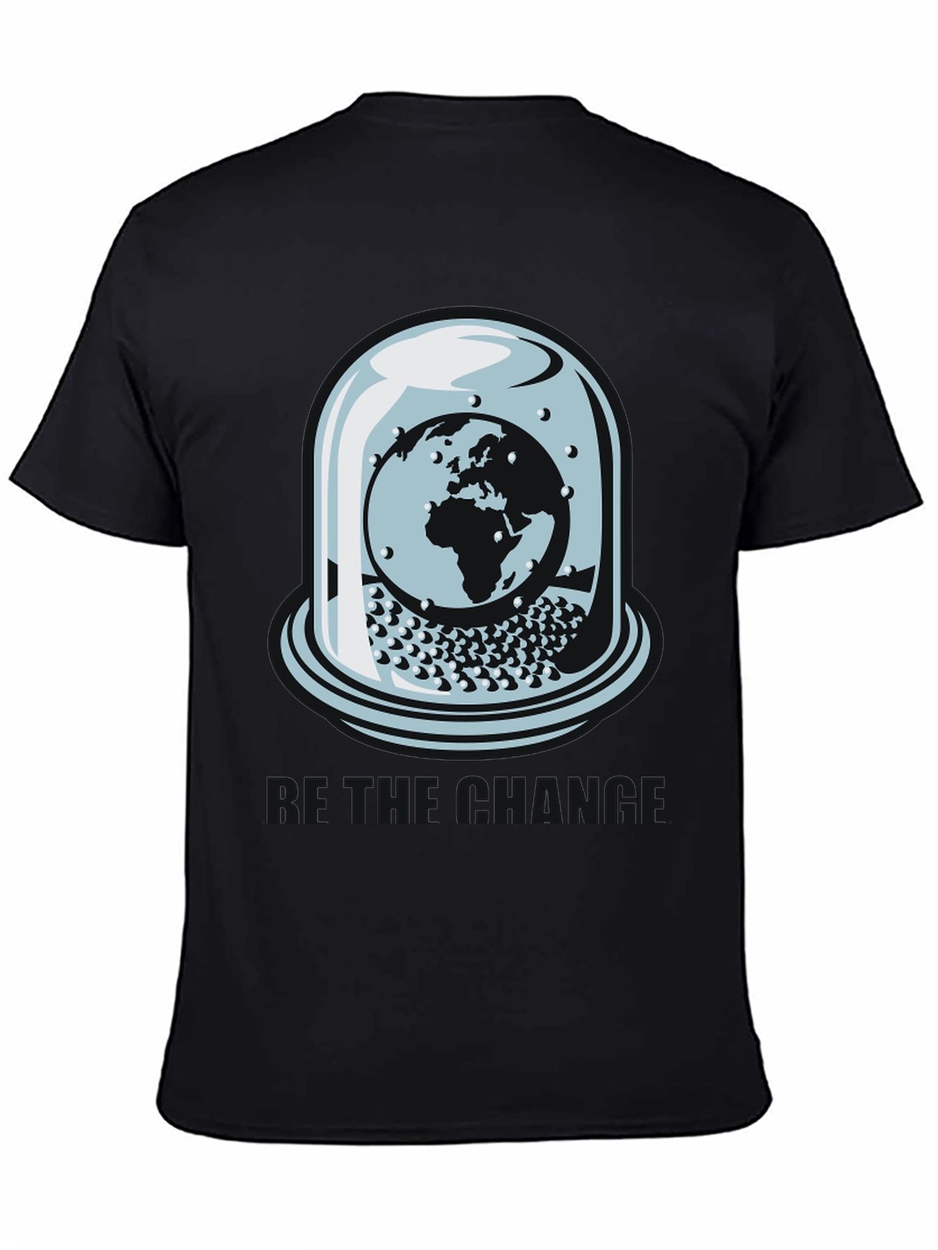 World Under Glass Black T-Shirt